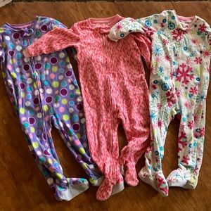 24 month fleece sleepers